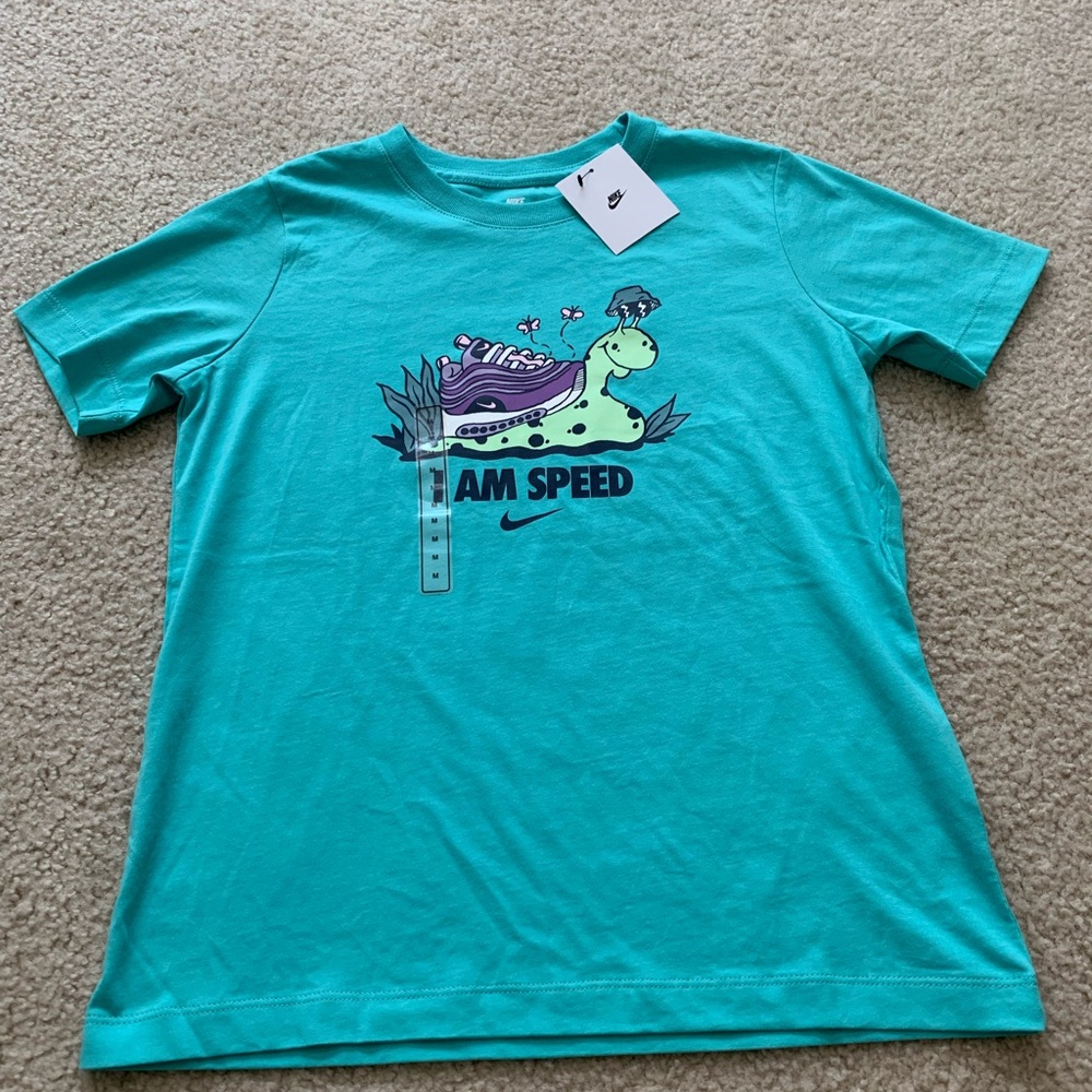 Nike Kids' Turquoise 'I Am Speed' T-Shirt